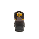 Caterpillar Threshold Rebound Hiker Waterproof Steel-Toe Boots Quiet Shade P91778 Heel Image