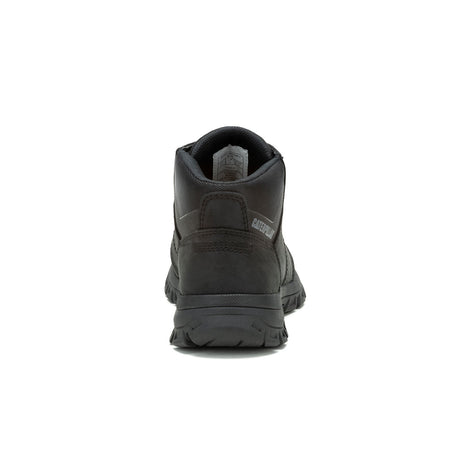 Caterpillar Threshold Soft-Toe Chukka Work Boot Black P725952 Heel Image