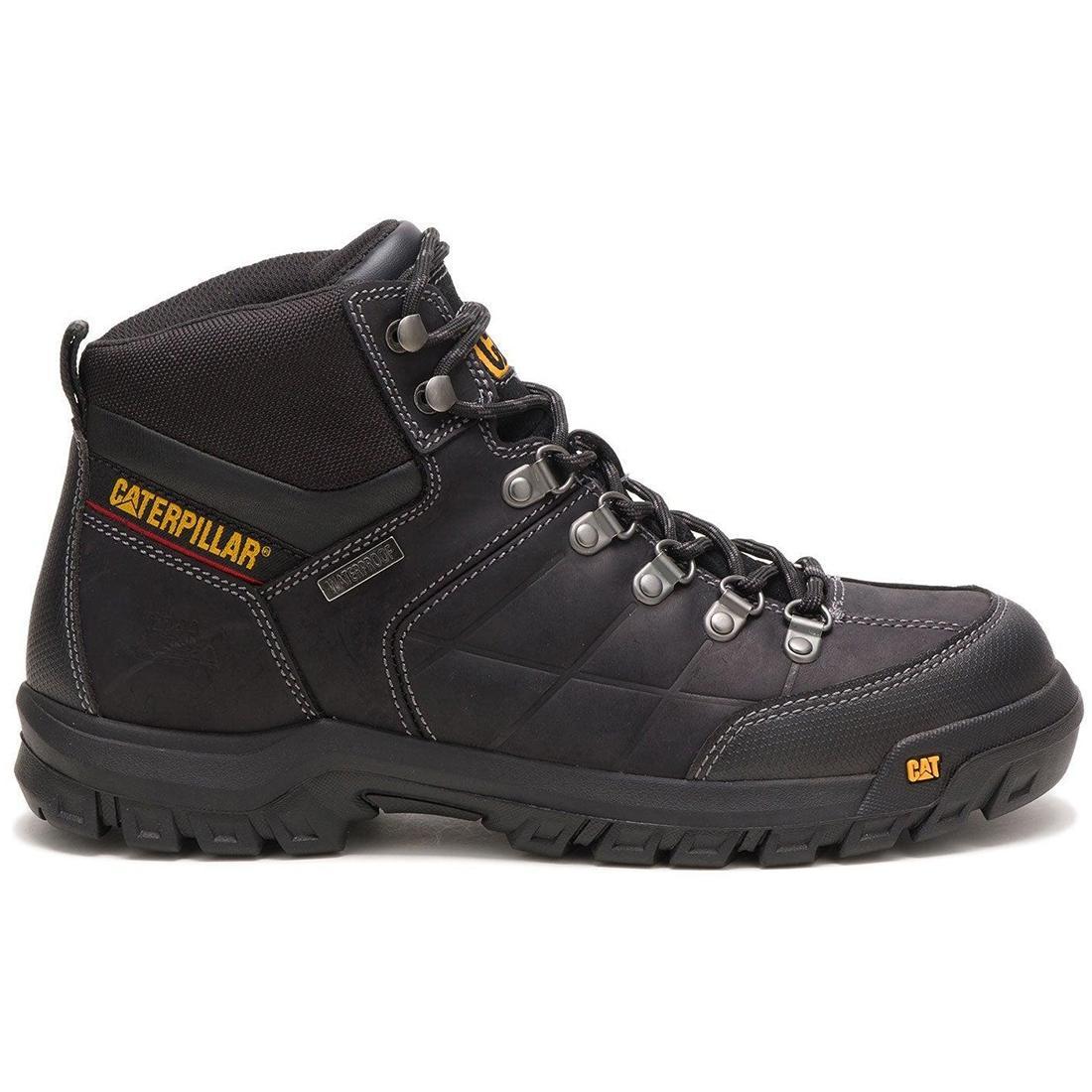 Caterpillar Men's Threshold WP Soft Toe Boot - Black – Steel Toes