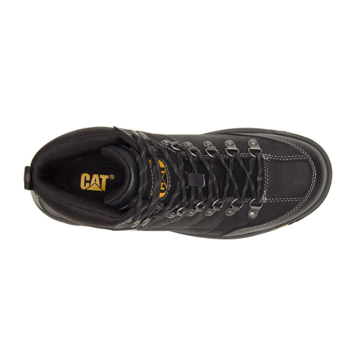 Caterpillar Threshold Soft-Toe Waterproof Work Boot Black P74129 Front Image
