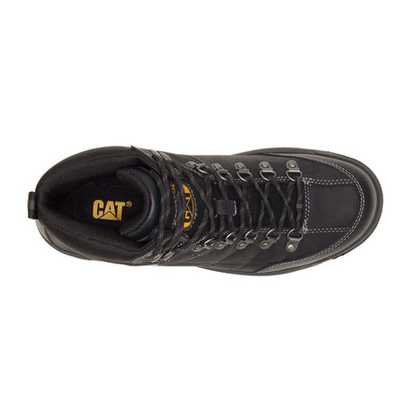 Caterpillar Threshold Soft-Toe Waterproof Work Boot Black P74129 Front Image