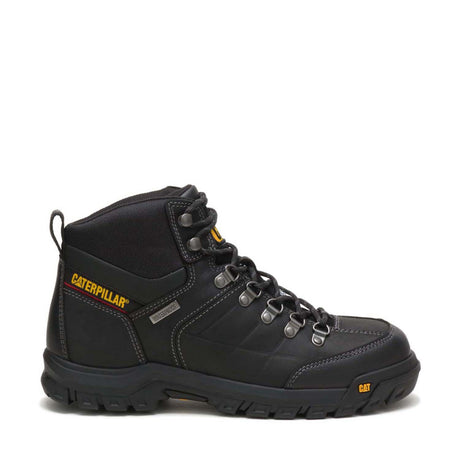 Caterpillar Threshold Steel-Toe Waterproof Work Boot Black P90936 Profile