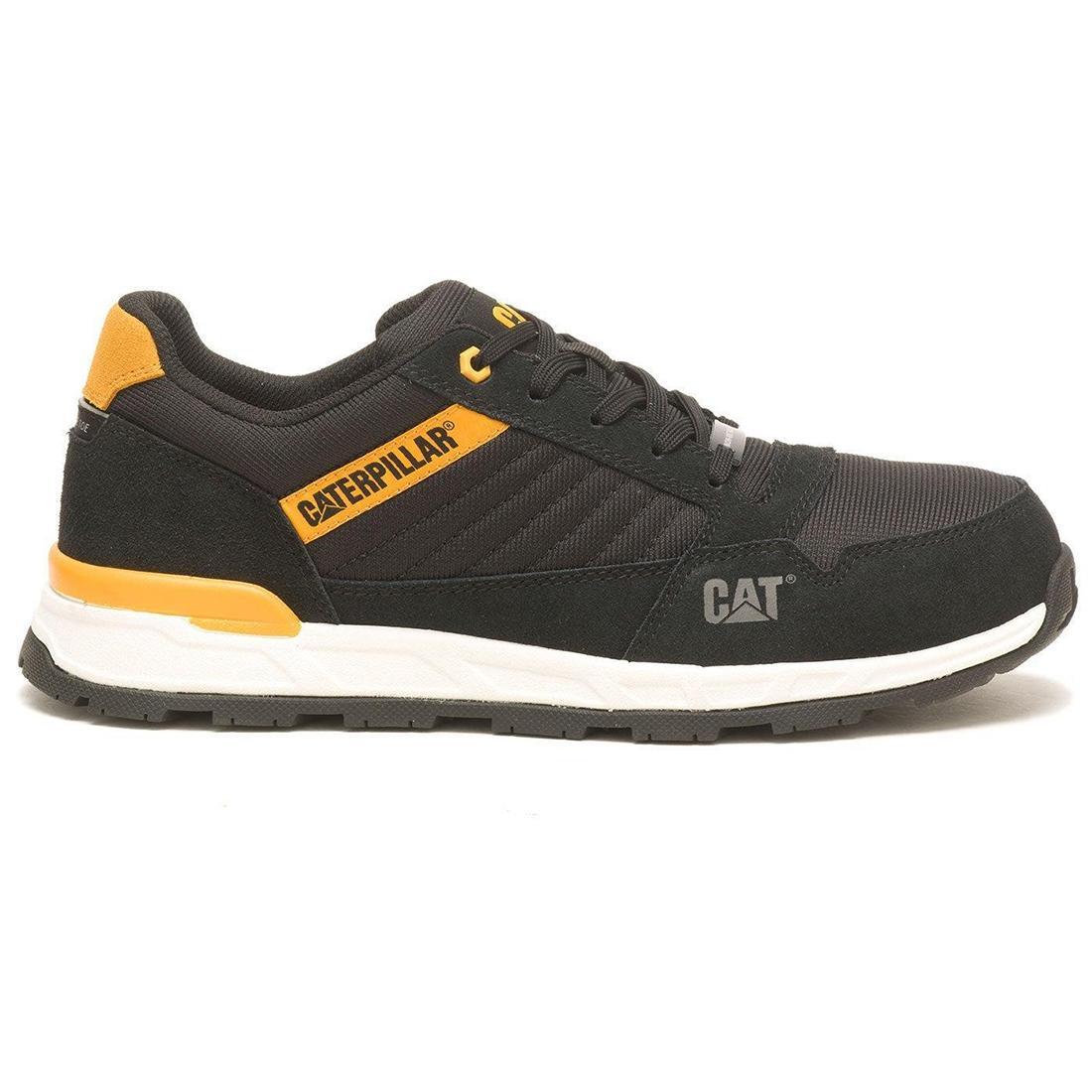 Caterpillar Men's Venward Comp Toe Shoe - Black/Yellow – Steel Toes