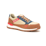 Caterpillar Venward Composite-Toe Work Shoe Orange/Tan P91478 Medial Image