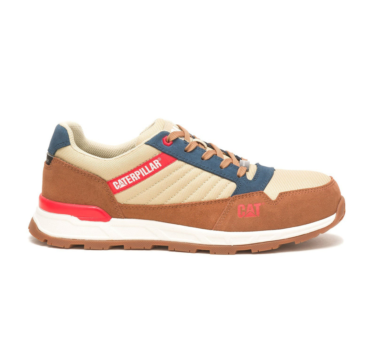 Caterpillar Venward Composite-Toe Work Shoe Orange/Tan P91478 Profile