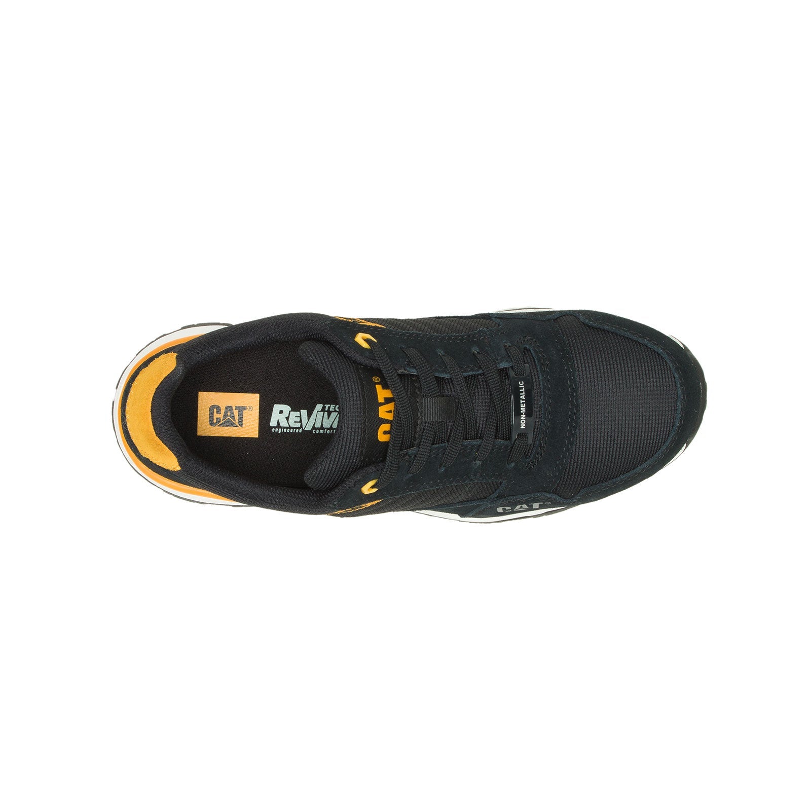 Caterpillar Men's Venward Wmn's Comp Toe Shoe - Black/Yellow