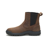 Caterpillar Wheelbase Steel-Toe Chelsea Work Boot Clay P91026 Side Image