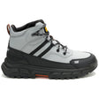 Caterpillar Men's Booster Vent Soft Toe Boot Gray - Lateral View