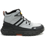 Caterpillar Men's Booster Vent Soft Toe Boot Gray - Lateral View