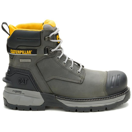 Caterpillar Men's Excavator PowerSpring 6-Inch Composite Toe Boot Quiet Shade - Lateral View
