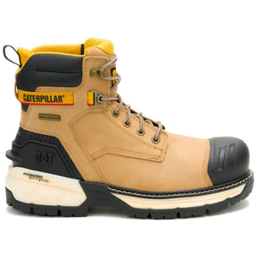 Caterpillar Men's Excavator PowerSpring 6-Inch Composite Toe Boot Honey - Lateral View