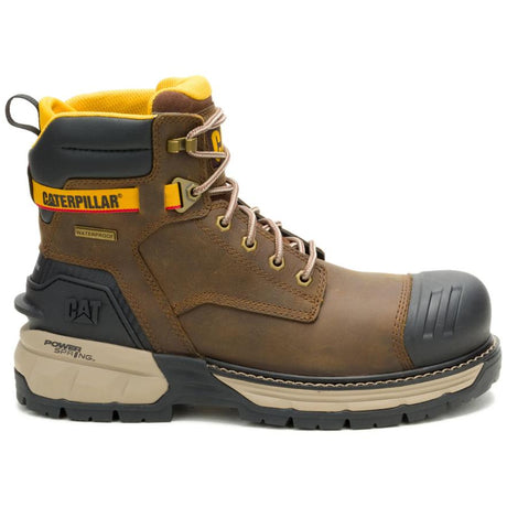 Caterpillar Men's Excavator PowerSpring 6-Inch Composite Toe Boot Pyramid - Lateral View