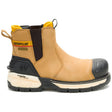 Caterpillar Men's Excavator PowerSpring Chelsea Composite Toe Boot Honey - Lateral View