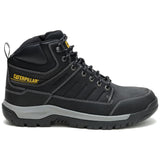 Caterpillar Men's Brickline Steel Toe Boot Black - Lateral View