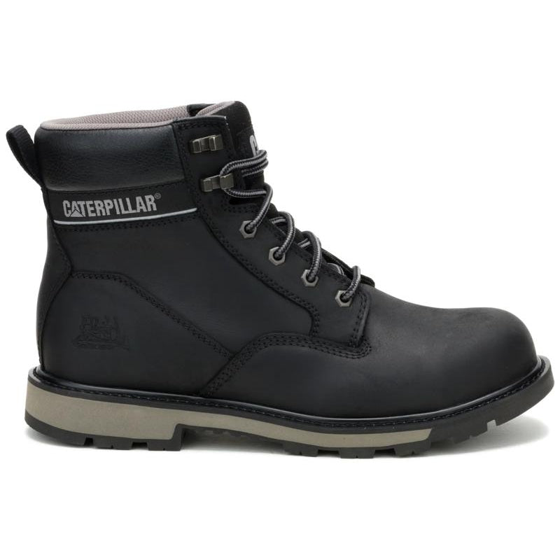 Caterpillar Men's 247 6-Inch Steel Toe Boot Black - Lateral View