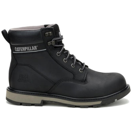 Caterpillar Men's 247 6-Inch Steel Toe Boot Black - Lateral View