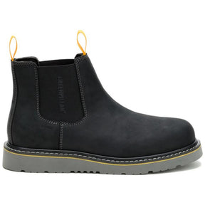 Caterpillar Men's Reclaimer Wedge Chelsea Steel Toe Boot Black - Lateral View