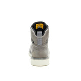 Caterpillar Reclaimer Wedge Waterproof Women's Steel-Toe Boots Frost Grey P91837 Heel Image