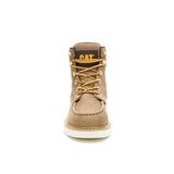 Caterpillar Reclaimer Wedge Waterproof Women's Steel-Toe Boots Sand P91838 Front Image