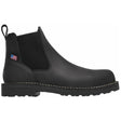 Danner Bull Run Chelsea 6" Soft Toe Work Boot Black Profile View