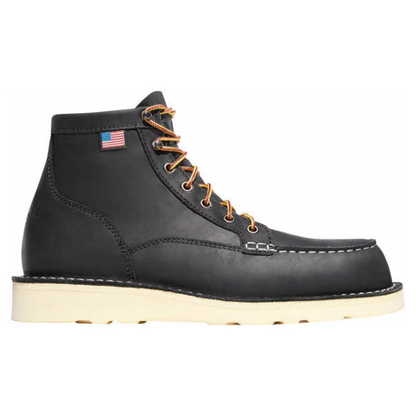 Danner Bull Run Moc Toe 6" Black ST Boot 15569 Cover Image