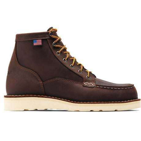 Danner Bull Run Moc Toe 6" Brown Boot 15563 Cover Image