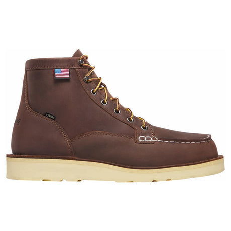 Danner Bull Run Moc Toe 6" Brown GTX Boot 15588 Cover Image