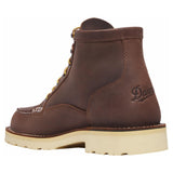 Danner Bull Run Moc Toe 6" Brown Heel Boot 15590 Back Image