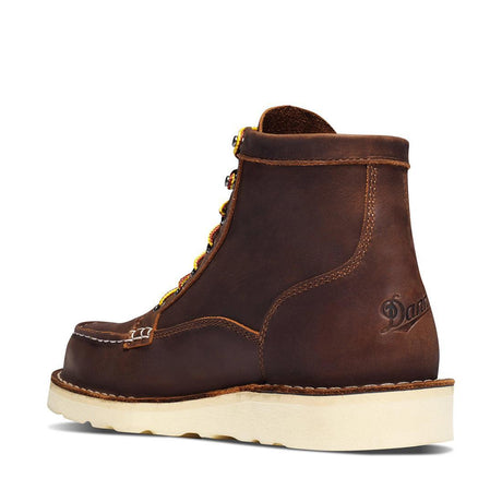 Danner Bull Run Moc Toe 6" Brown ST Boot 15564 Back Image