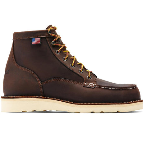 Danner Bull Run Moc Toe 6" Brown ST Boot 15564 Cover Image