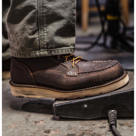 Danner Bull Run Moc Toe 6" Brown ST Boot 15564 Product Image