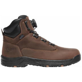 Danner Caliper 6" BOA Danner Dry Alloy Toe Work Boot Brown Profile View