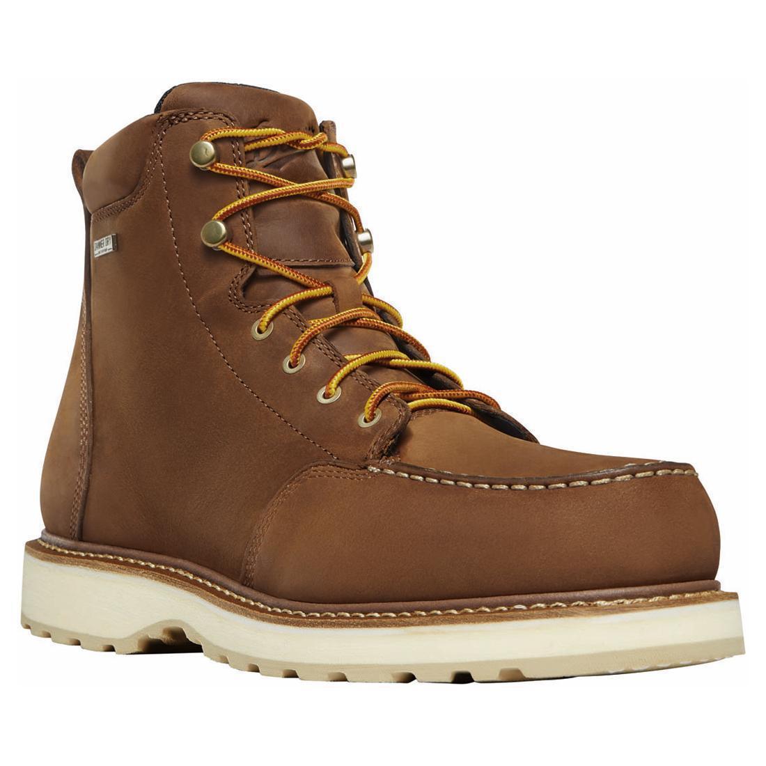 Danner Cedar River Moc Toe 6" Brown AL Boot 14301 Side Image