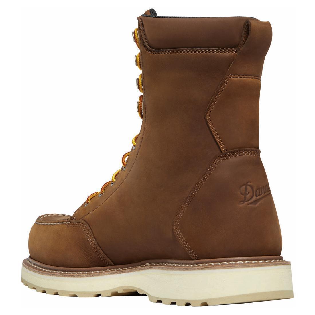 Danner Cedar River Moc Toe 8" Brown Boot 14302 Back Image