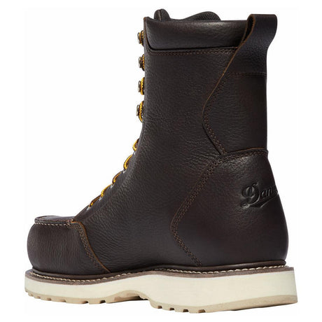 Danner Cedar River Moc Toe 8" Dark Brown AL Boot 14306 Back Image