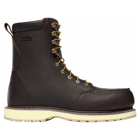 Danner Cedar River Moc Toe 8" Dark Brown Boot 14305 Cover Image
