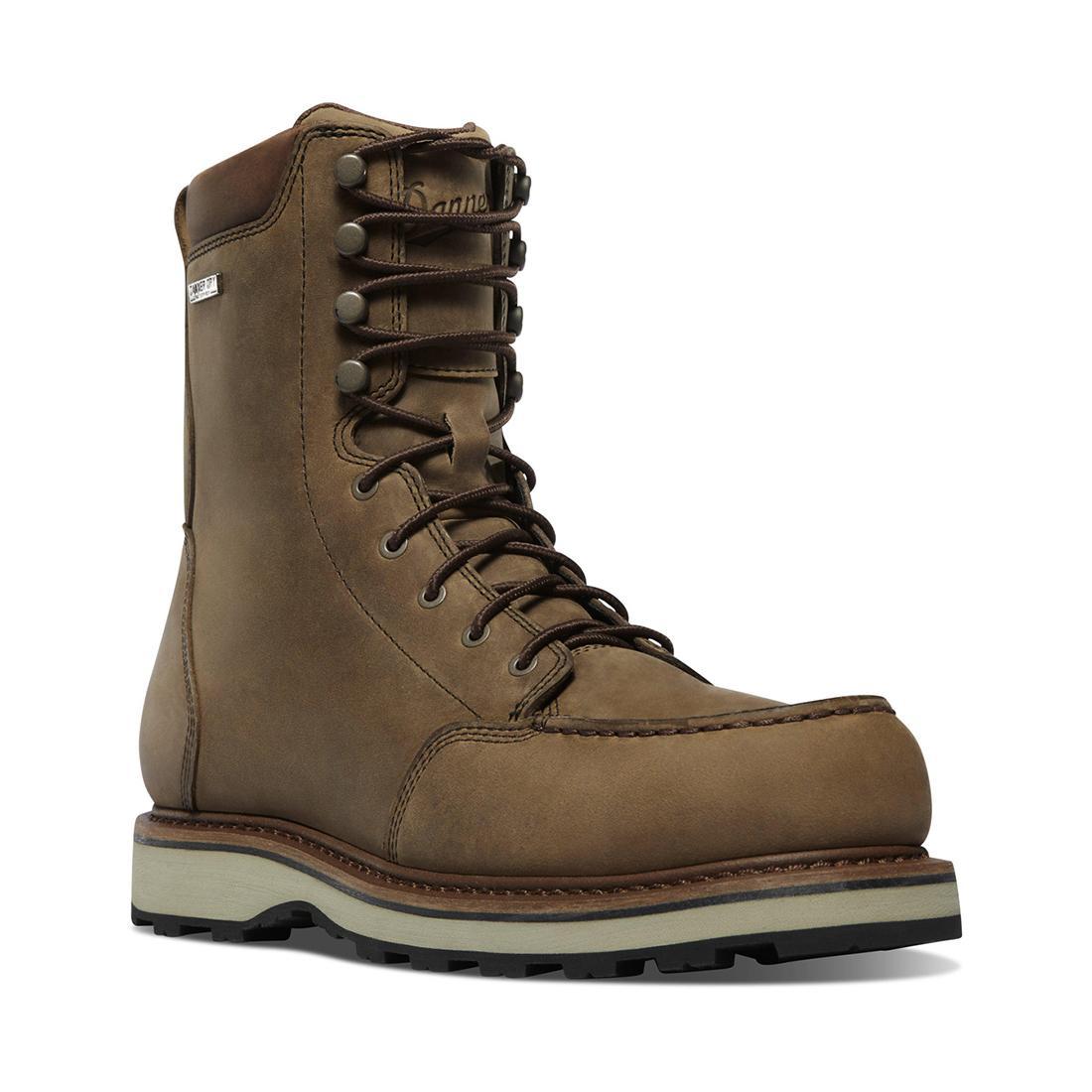 Danner Cedar River Moc Toe Hunter 8" Timberwolf Boot 14304 Side Image