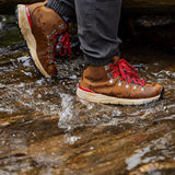 Danner Mountain 600 Leaf 4.5" Grizzly Brown/Rhodo Red GTX Boot 62302 Image
