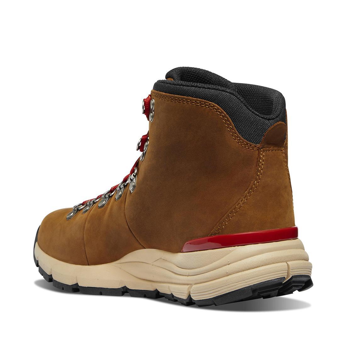 Danner Mountain 600 Leaf 4.5" Grizzly Brown/Rhodo Red GTX Boot 62302 Back Image
