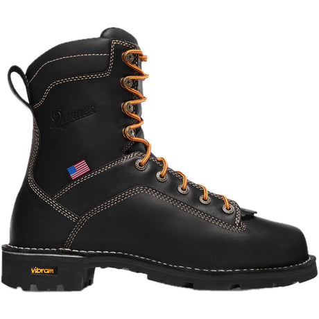 Danner Quarry USA 8" Black Boot 17309 Cover Image