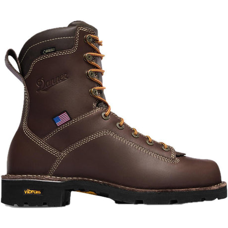 Danner Quarry USA 8" Brown AT Boot 17307 Cover Image