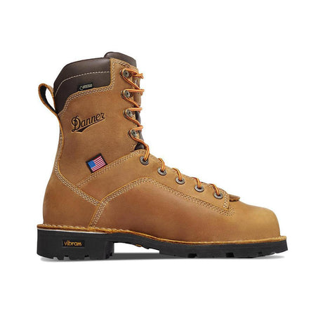 Danner Quarry USA 8" Distressed Brown Boot 17315 Cover Image
