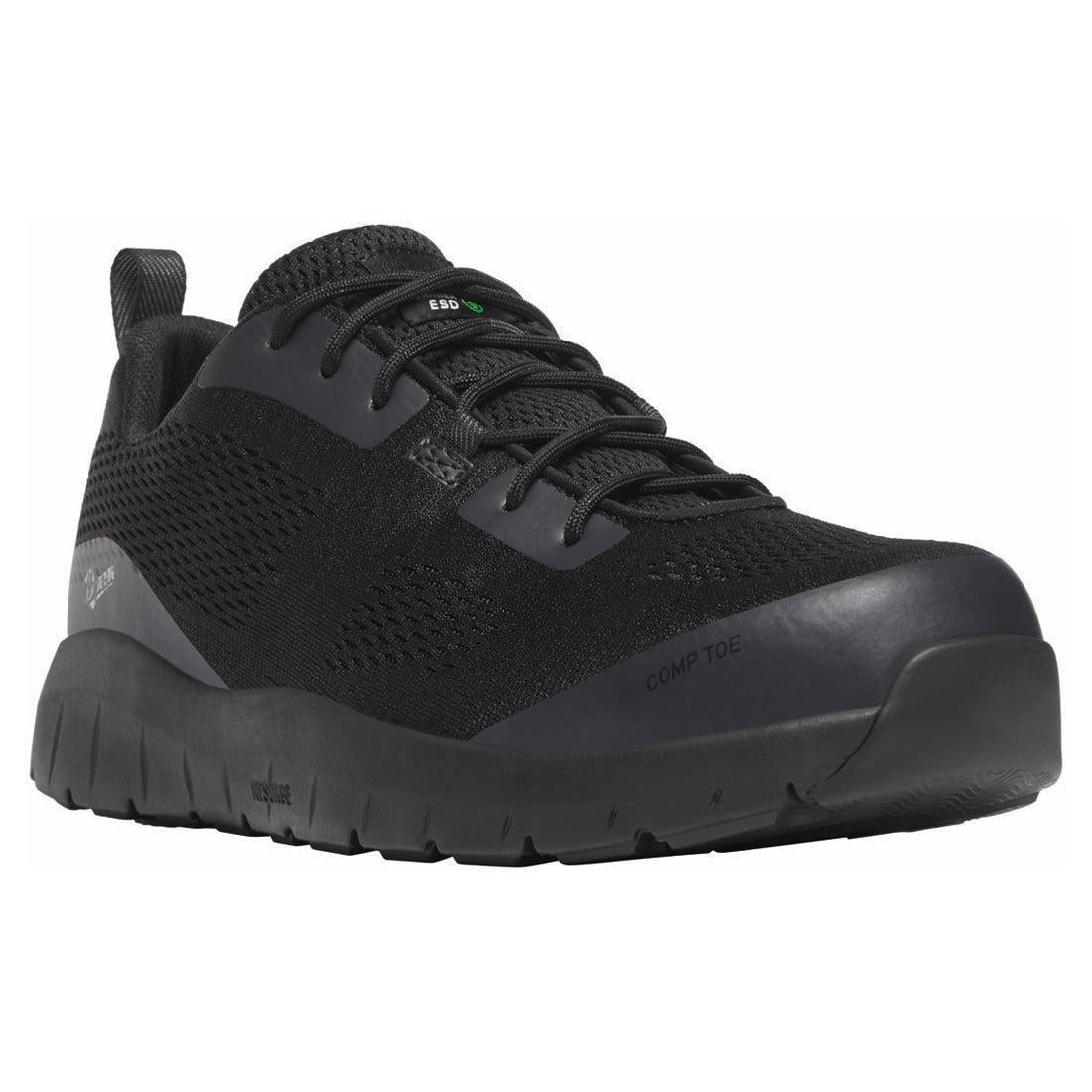 Danner Run Time 3" Black ESD NMT Shoe 12382 Side Image