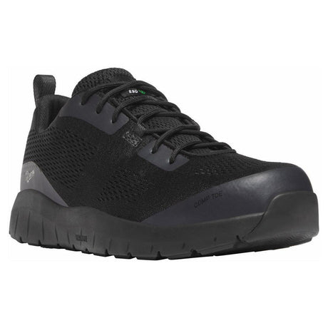 Danner Run Time 3" Black ESD NMT Shoe 12382 Side Image