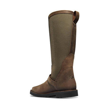 Danner San Angelo Snake Boot 17" Brown Square Toe 42752 Back Image