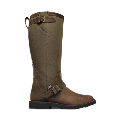Danner San Angelo Snake Boot 17" Brown Square Toe 42752 Cover Image
