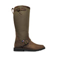 Danner San Angelo Snake Square Toe Boot 17" Brown Profile View