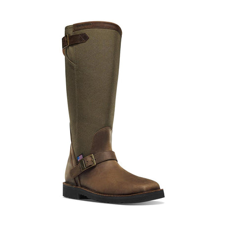 Danner San Angelo Snake Boot 17" Brown Square Toe 42752 Side Image