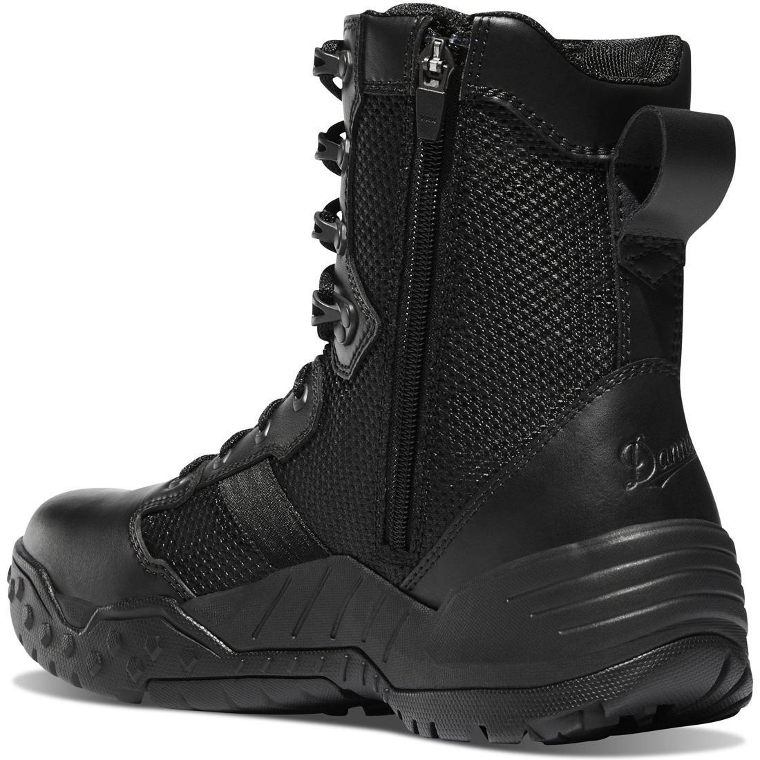 Danner Scorch Side-Zip 8" Black Dry Boot 25733 Back Image