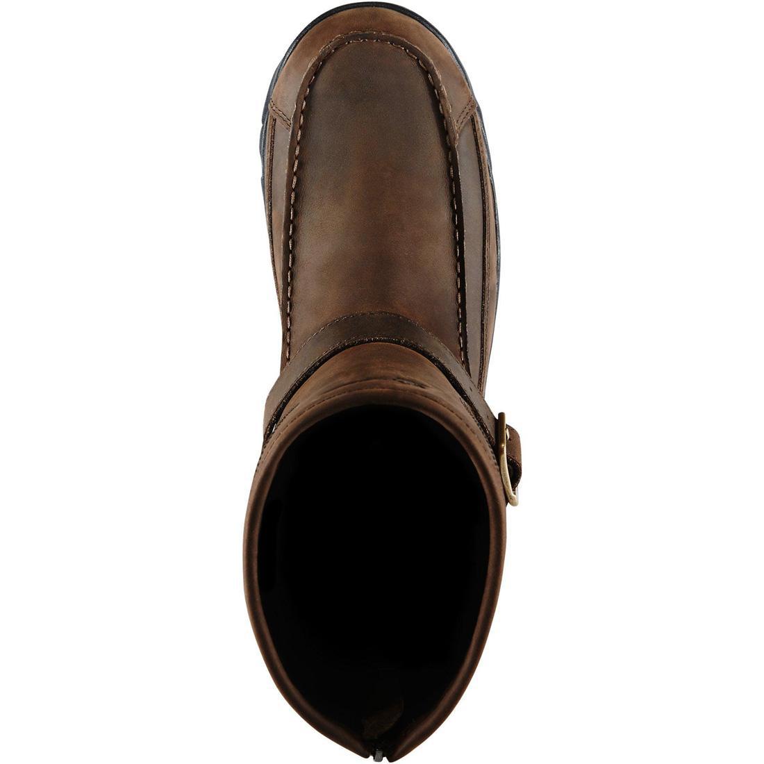 Danner Sharptail Rear Zip 10" Dark Brown 45025 Front Image